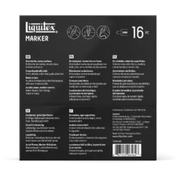 Liquitex® MARKER, 16er Set Ausdruck