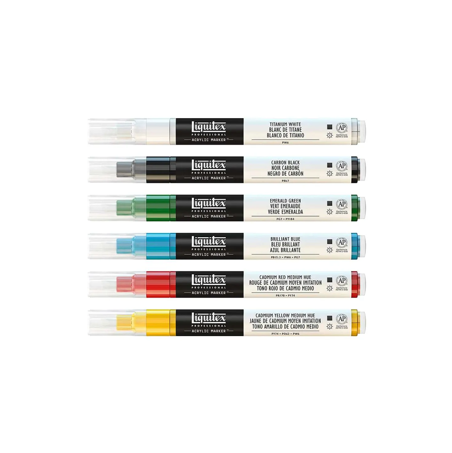 Liquitex® Paint Marker (Acrylmarker) 6er Set