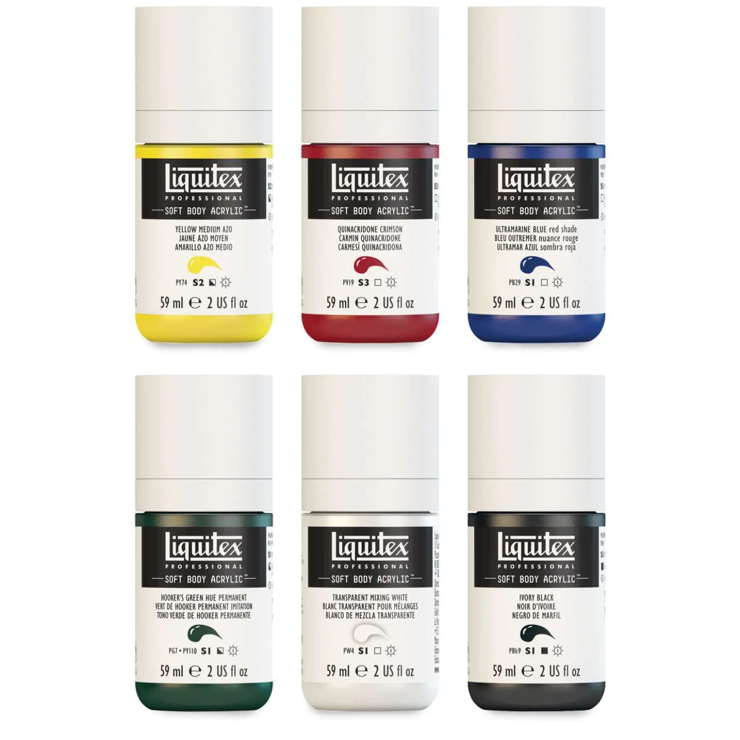 Liquitex® Soft Body Acrylfarbe Sets