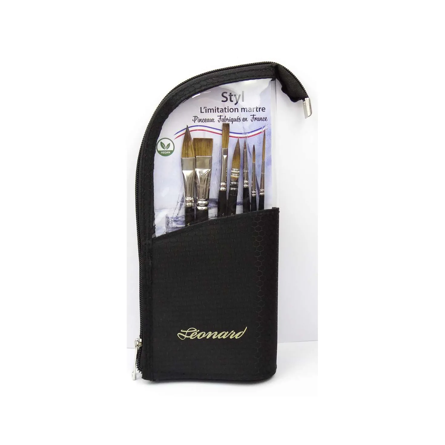 Léonard Aquarellpinsel Set Styl, imit. Marderhaar