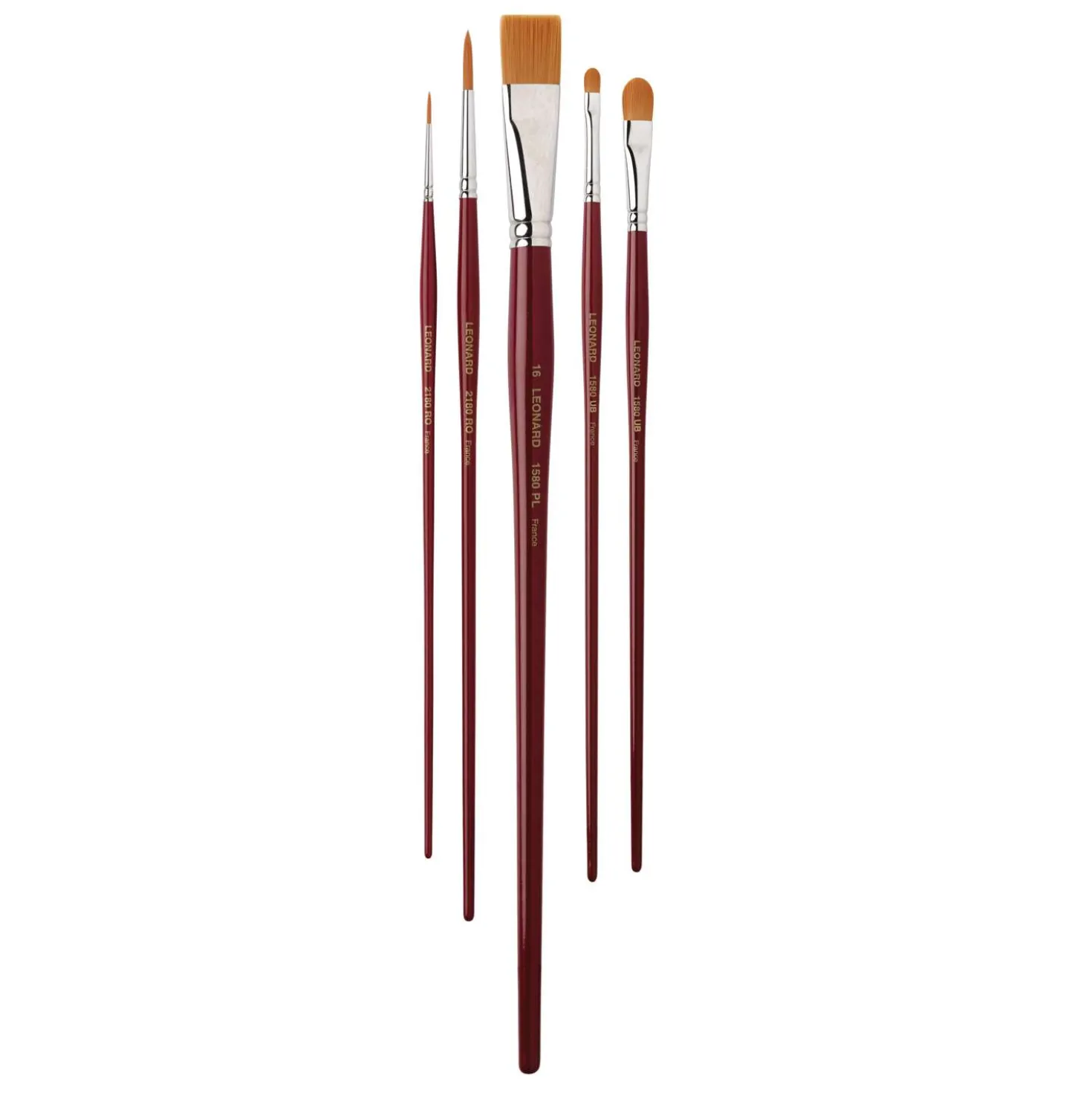 Léonard Synthetikpinsel-Set, Serie 1580