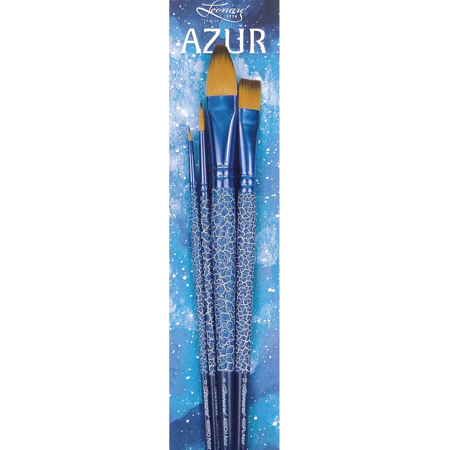 Léonard vegan Pinselset AZUR Serie 400-1