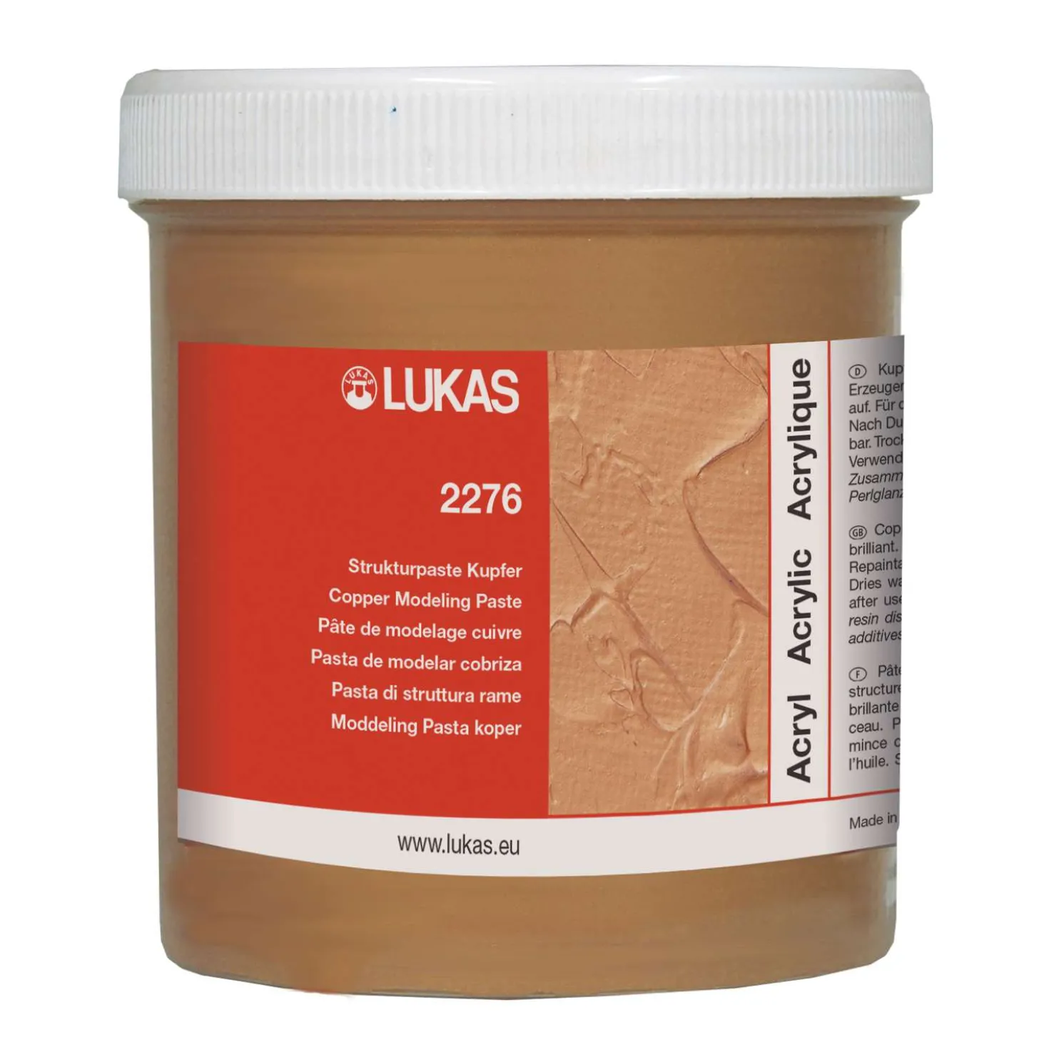 LUKAS Strukturpaste Metallic