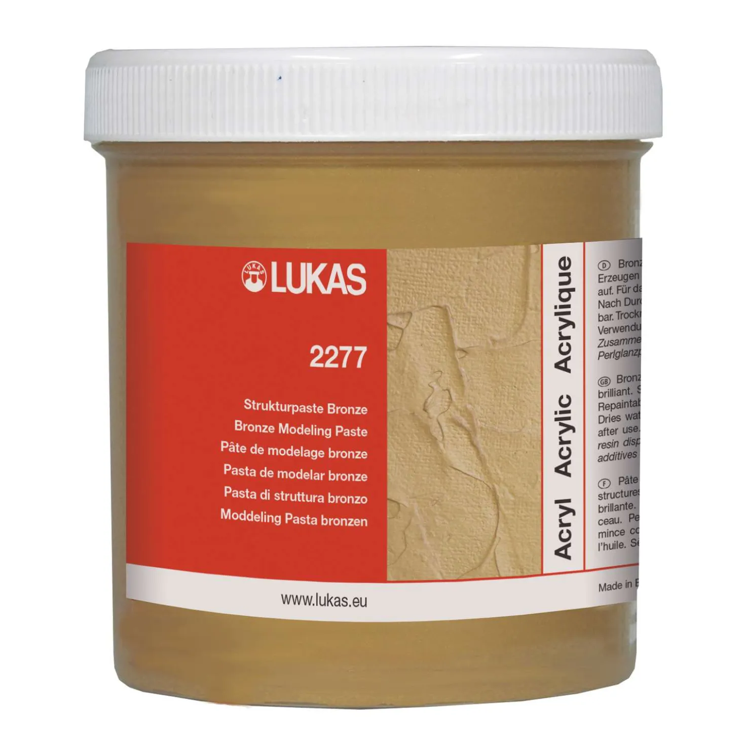 LUKAS Strukturpaste Metallic