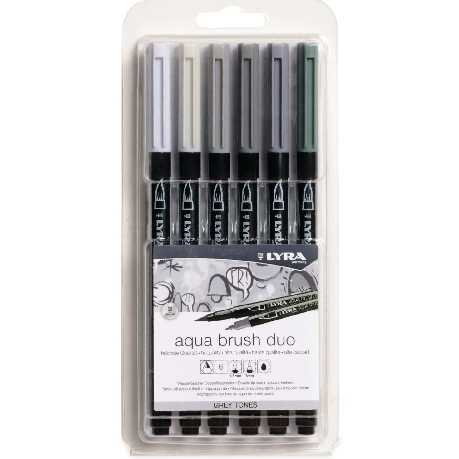LYRA AQUA BRUSH DUO Pinselmaler, 6er-Sets