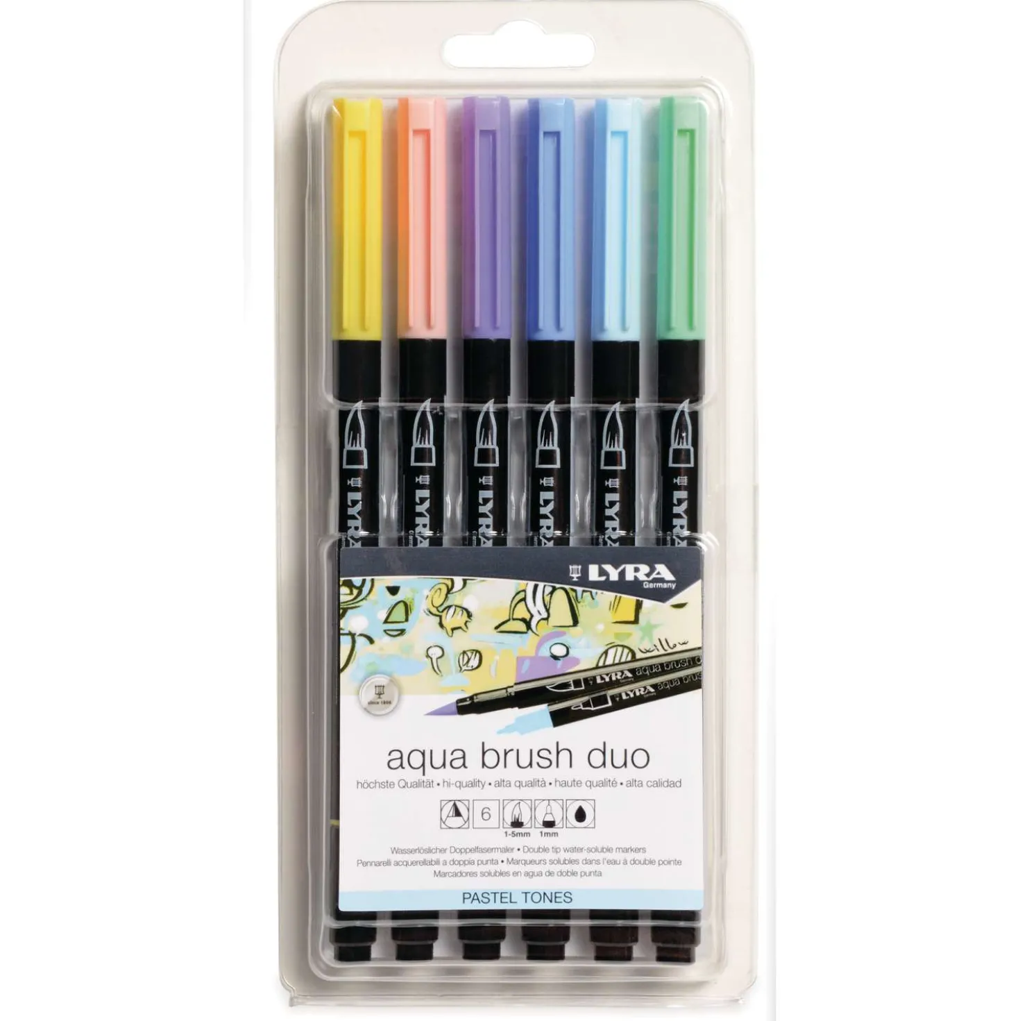 LYRA AQUA BRUSH DUO Pinselmaler, 6er-Sets
