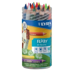 LYRA Dreikant-Farbstift FERBY 18er Etui