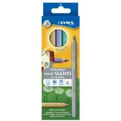 LYRA Farb-Riesen® Metallic Dickkern-Farbstifte- Etui