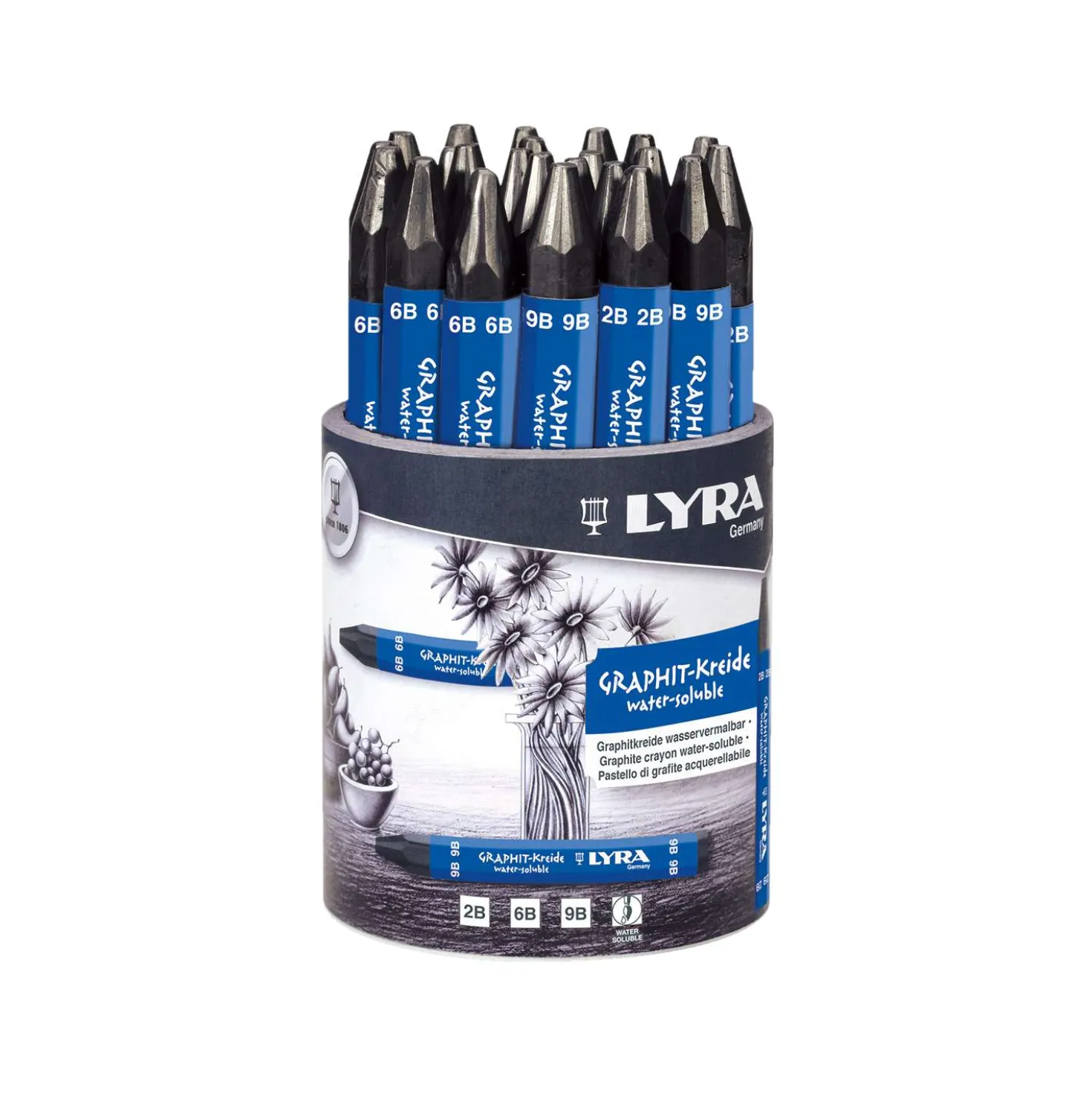 LYRAGraphitkreide 24er Sets