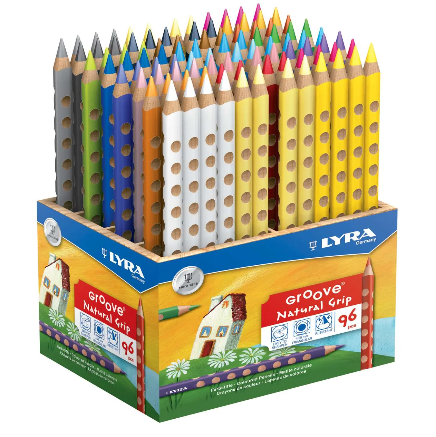 LYRA GROOVE® Jumbo Buntstifte - 96er Set