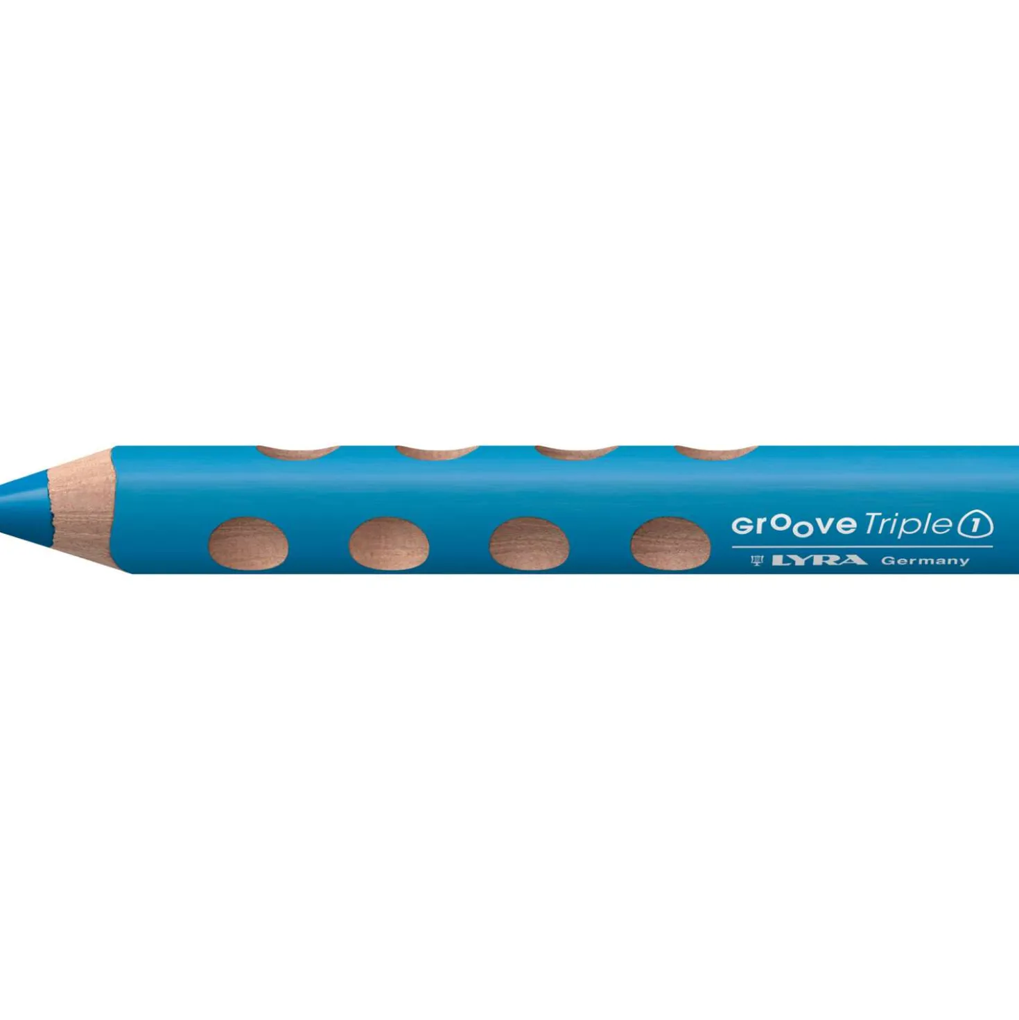 LYRA GROOVE® Triple 1 Aquarellstift, Farbstift, Wachsmalkreide