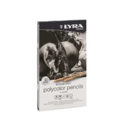 LYRA REMBRANDT® POLYCOLOR Grauton Künstler-Farbstifte im Metalletui