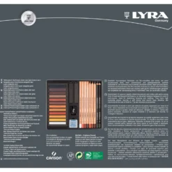 LYRA Skizzenset Brauntöne, 25-teilig