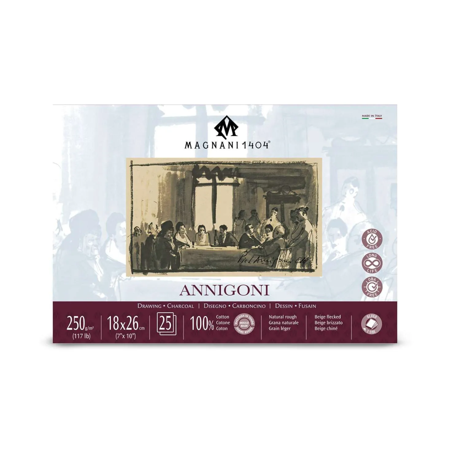 MAGNANI 1404® ANNIGONI Zeichenblock