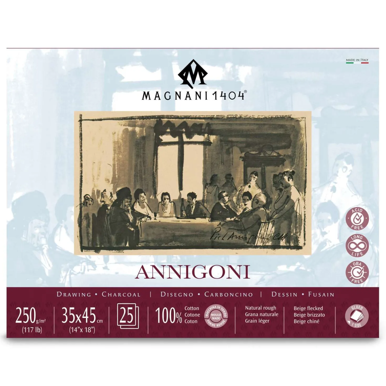 MAGNANI 1404® ANNIGONI Zeichenblock