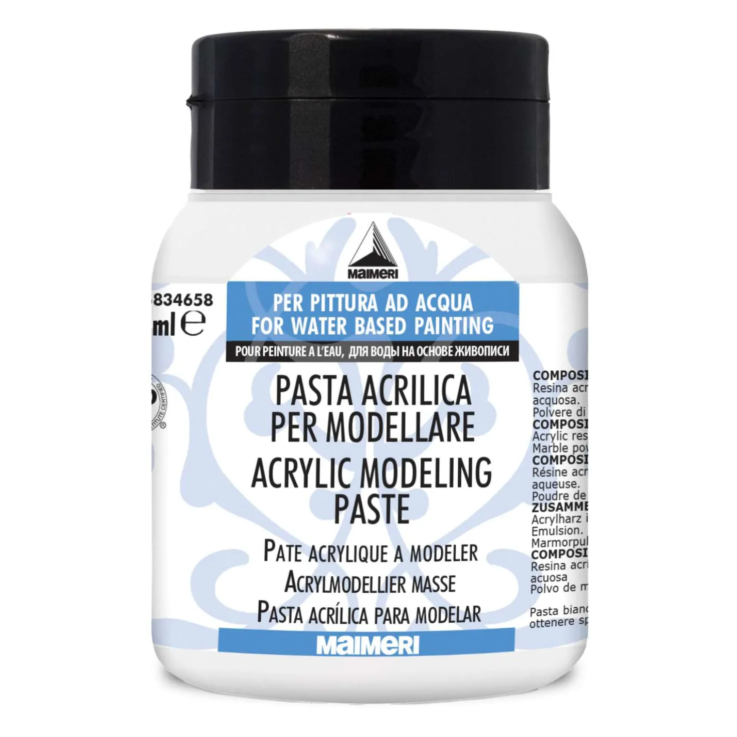 MAIMERI ACRILICO Acryl-Modellierpaste, 500 ml