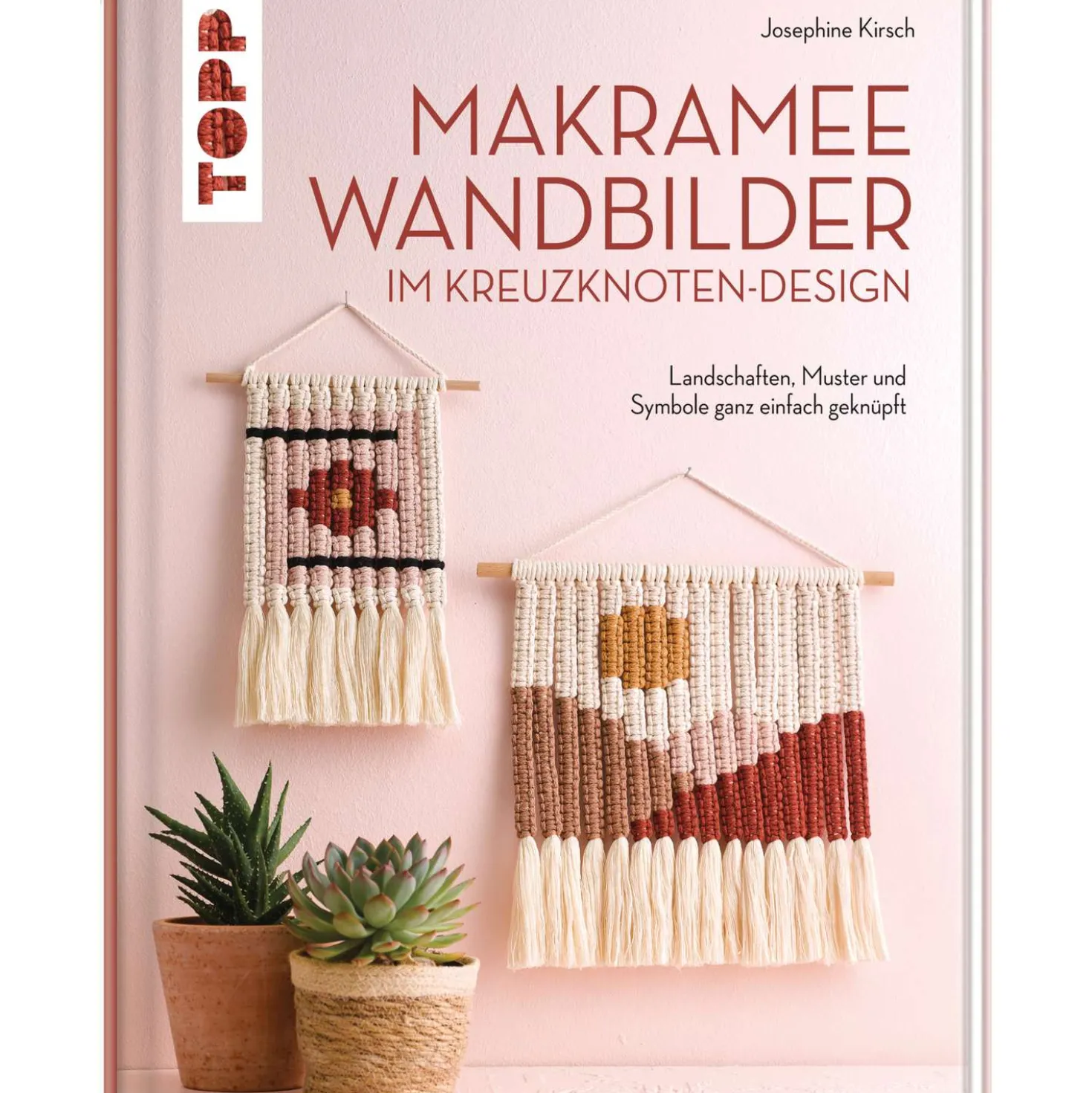 Makramee Wandbilder im Kreuzknoten-Design