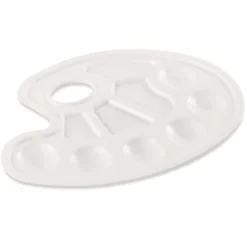 Malpalette, oval