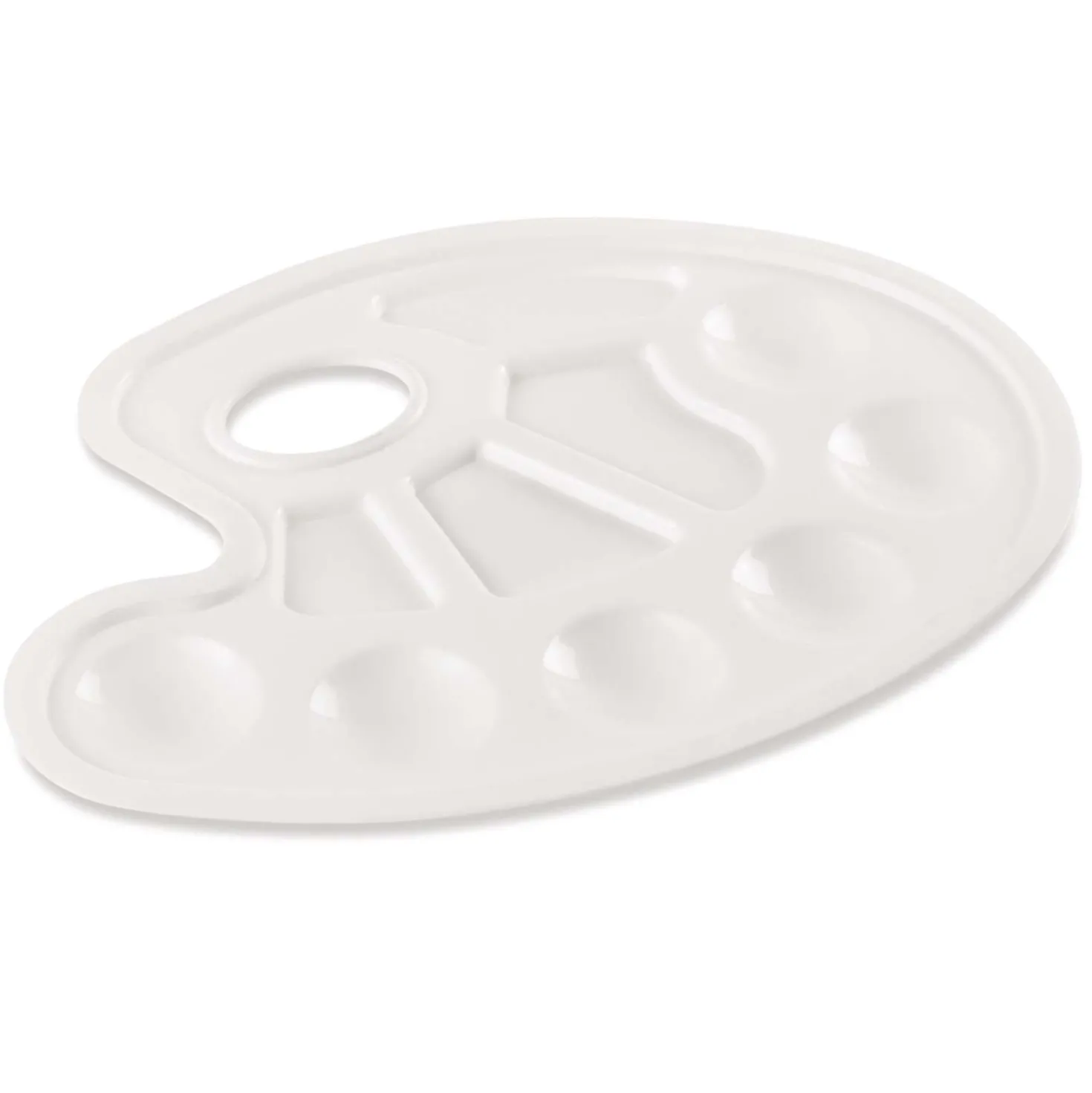 Malpalette, oval