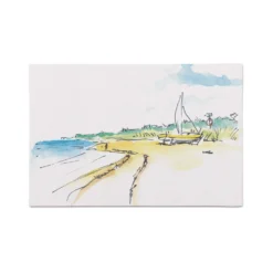 Malpappe Postkarte