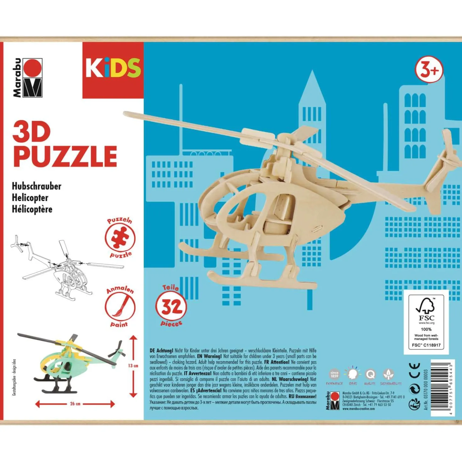 MARABU KiDS 3D Puzzle