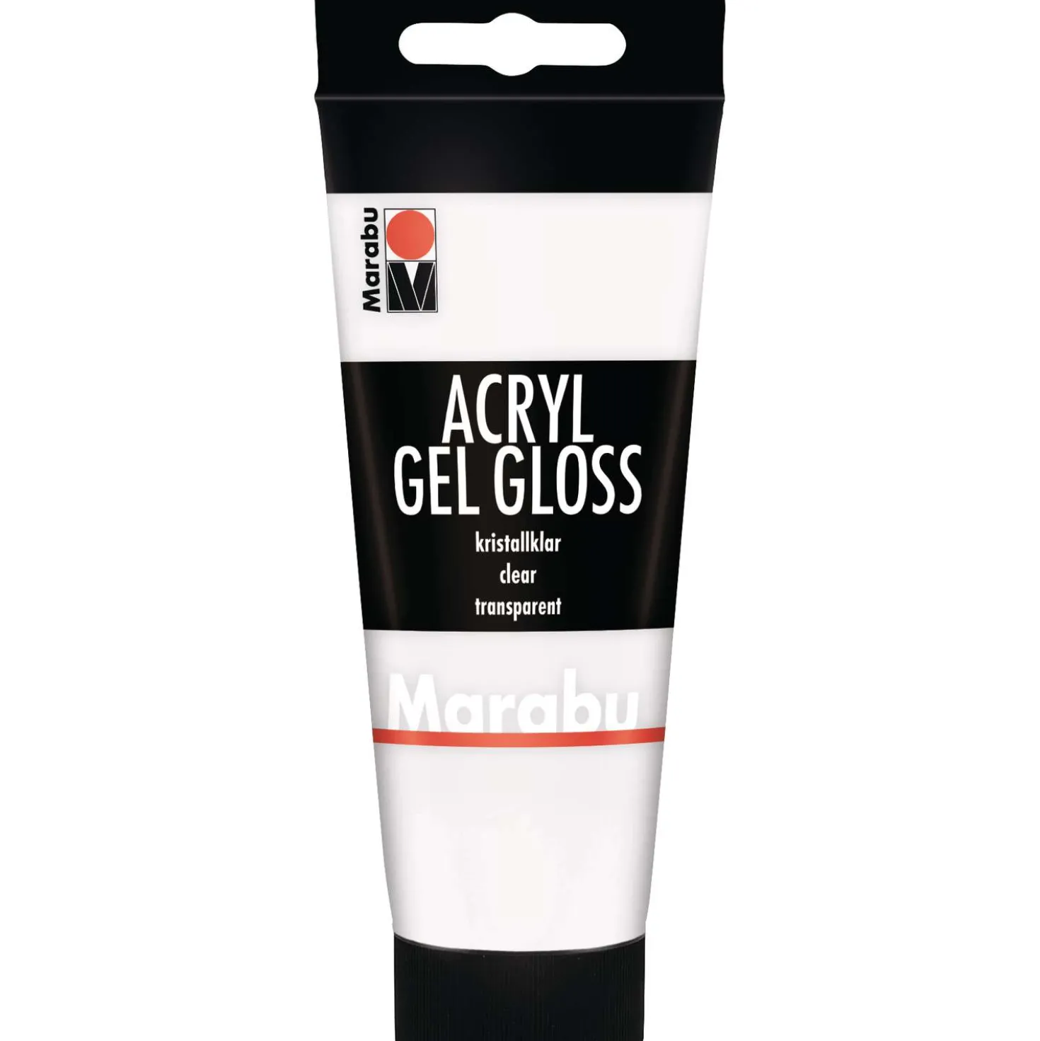 Marabu Acryl Gel kristallklar, glänzend
