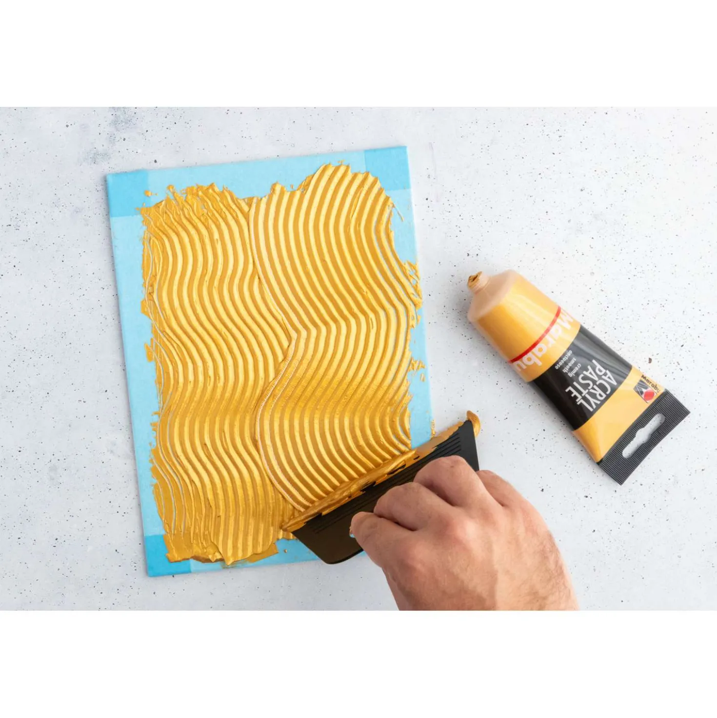 Marabu Acryl Pastenset - Structured Art