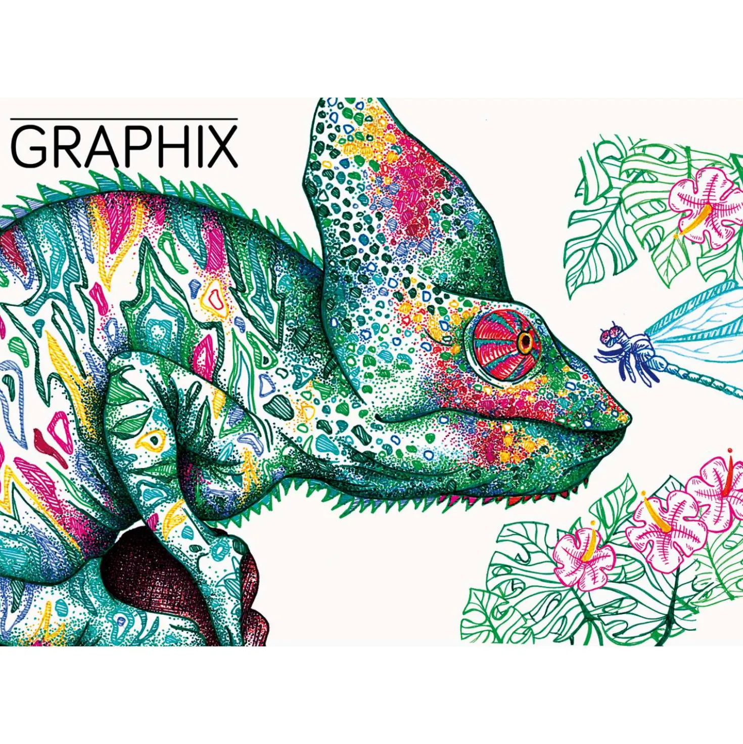 Marabu Colour Graphix Fineliner - 24er Set ''HYPNOTIZE''