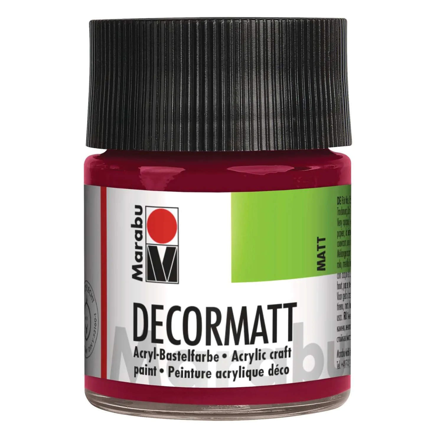 MARABU Decormatt Hobby-Acrylfarbe