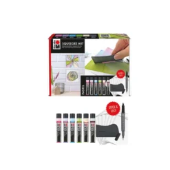 Marabu SQUEEGEE ART Acrylfarben-Set