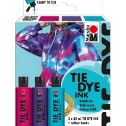 Marabu TIE DYE INK Batikfarbe, Sets