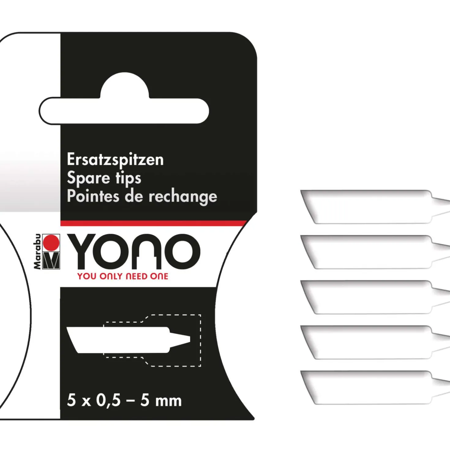 MARABU YONO Acrylmarker Ersatzspitzen