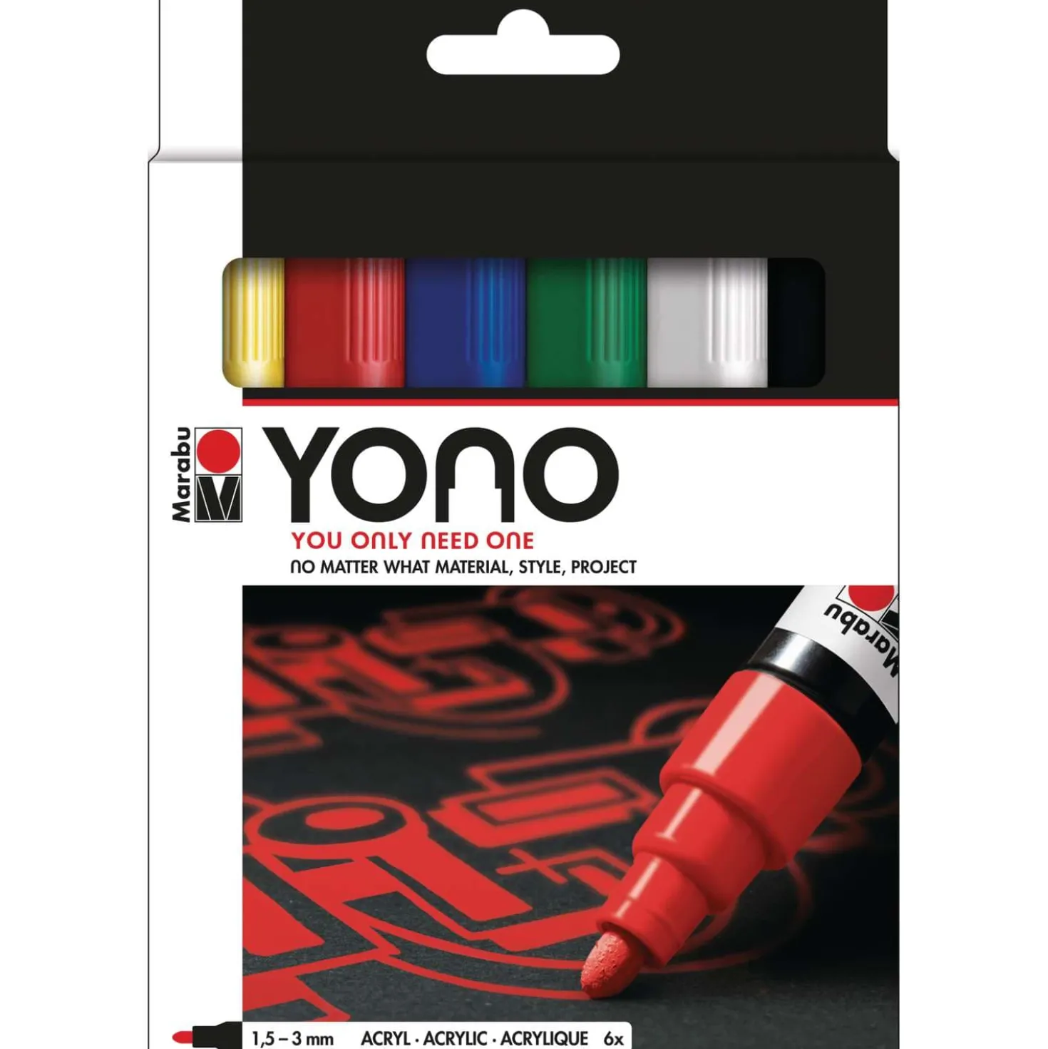 MARABU YONO Acrylmarker-Sets