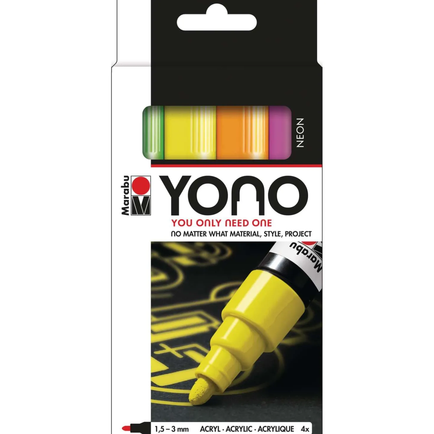 MARABU YONO Acrylmarker-Sets