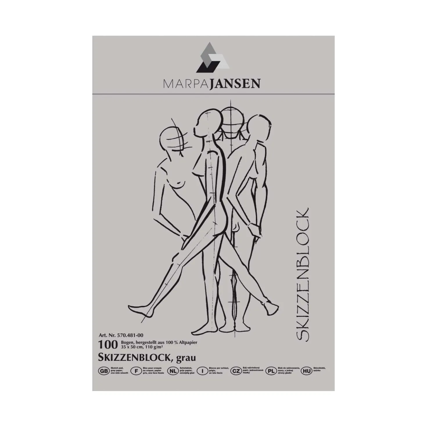 MARPA JANSEN Skizzenblock