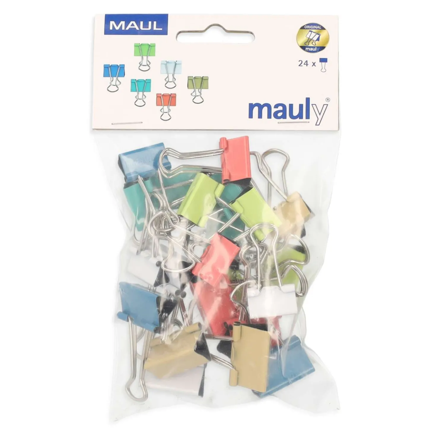 mauly© mix Foldback Clips – 24er Pack