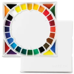 MEEDEN XL Porzellan-Mischpalette 32 + 1