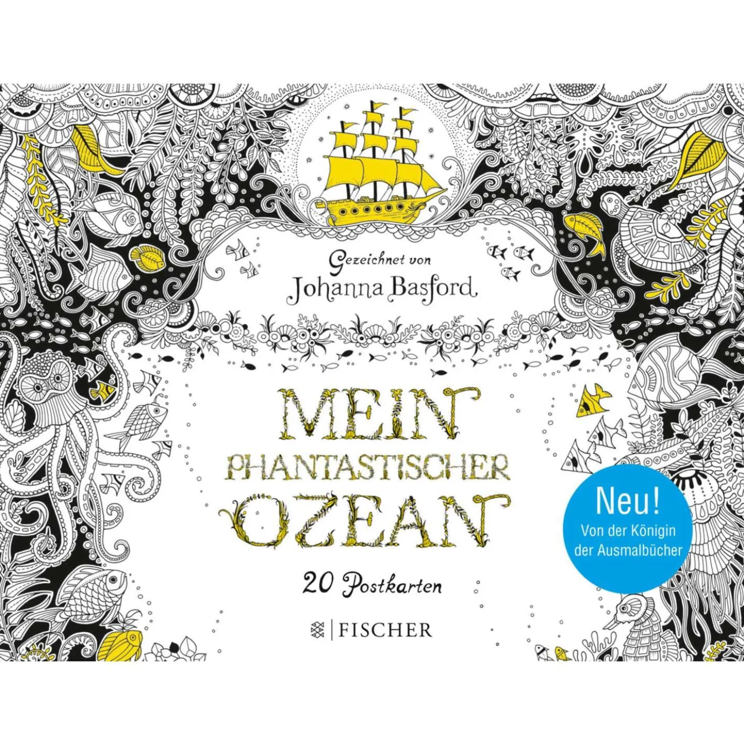 Mein phantastischer Ozean - Postkartenbuch