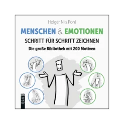 Menschen & Emotionen Schritt für Schritt zeichnen