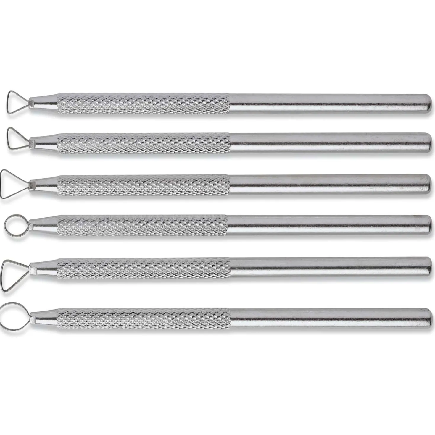 Metall-Modellierschlingen 6er-Set