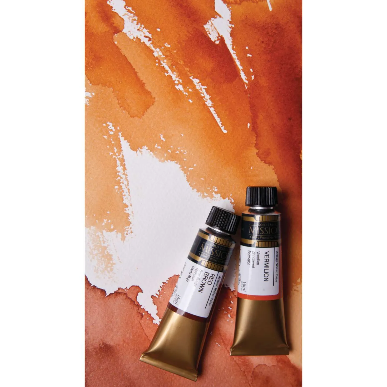 MIJELLO MISSION Gold Aquarellfarbe