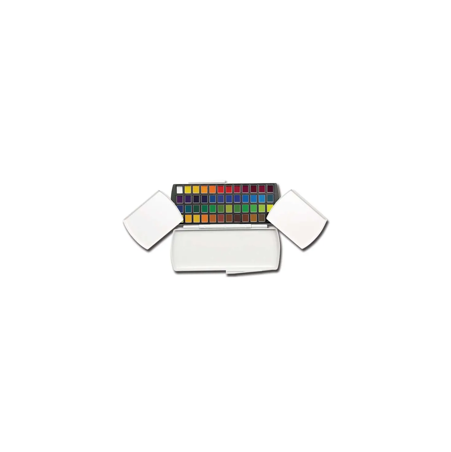 MIJELLO MISSION Gold Aquarellkasten mit 1/2 Näpfchen