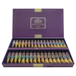 MIJELLO MISSION Gold granulierende Aquarellfarben 34er-Set