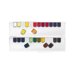 MIJELLO Mission Gold 3/4 Näpfchen Aquarellfarben Set