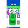 MILAN® COMPACT Anspitzerset mit Radiergummi - inkl. 2 Ersatzradiergummis 430