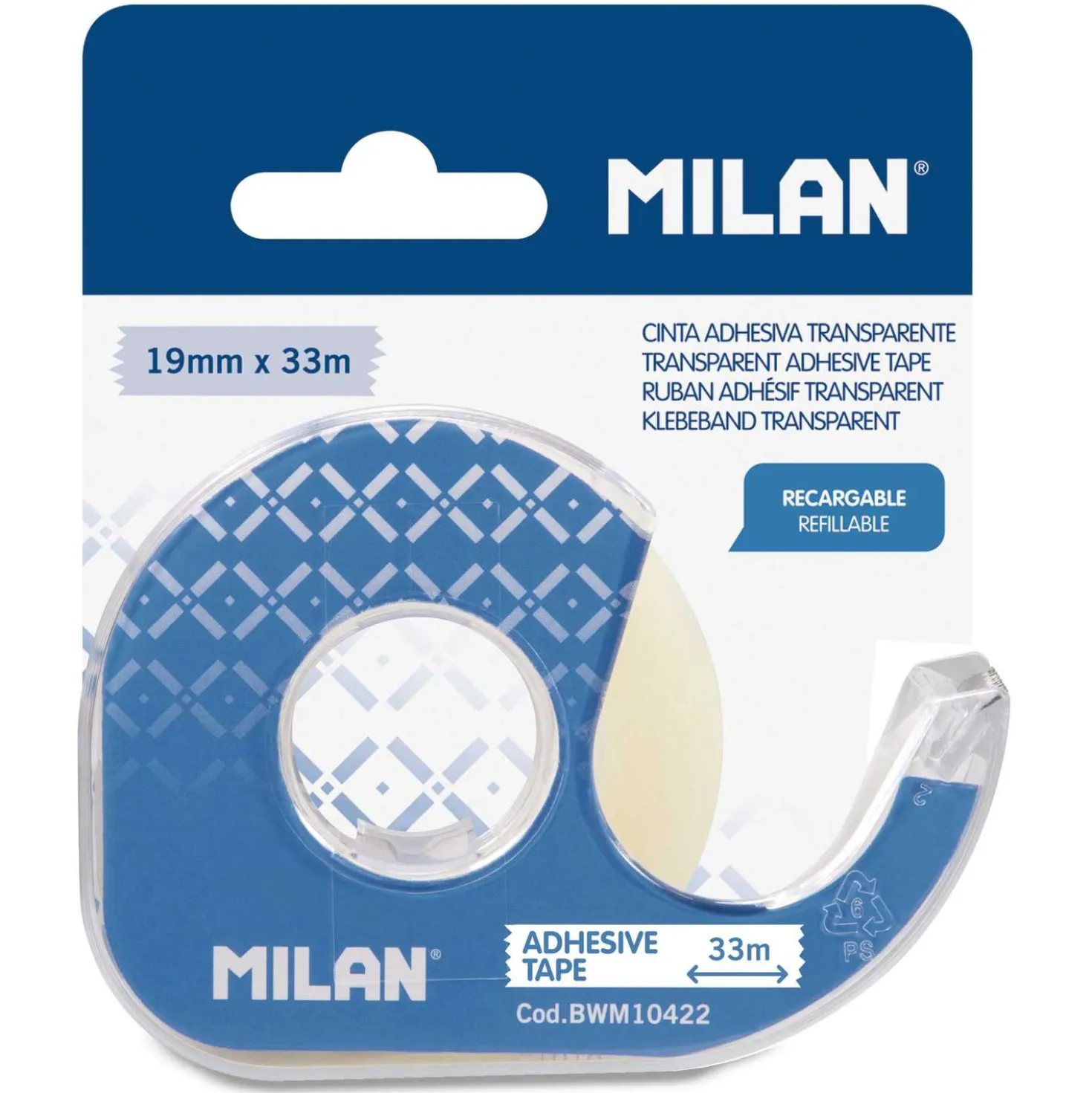MILAN® Klebeband Transparent-glänzend, 33 m