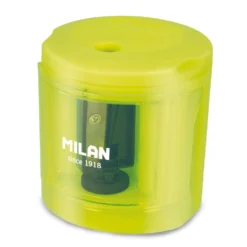 MILAN® Power-Sharp Elektrischer Anspitzer mit Behälter, Batteriebetrieb
