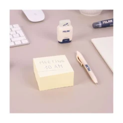 MILAN® Selbstklebende Haftnotiz Klebezettel – Block mit 400 Blatt