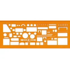 MINERVA Architekturschablone N° 9