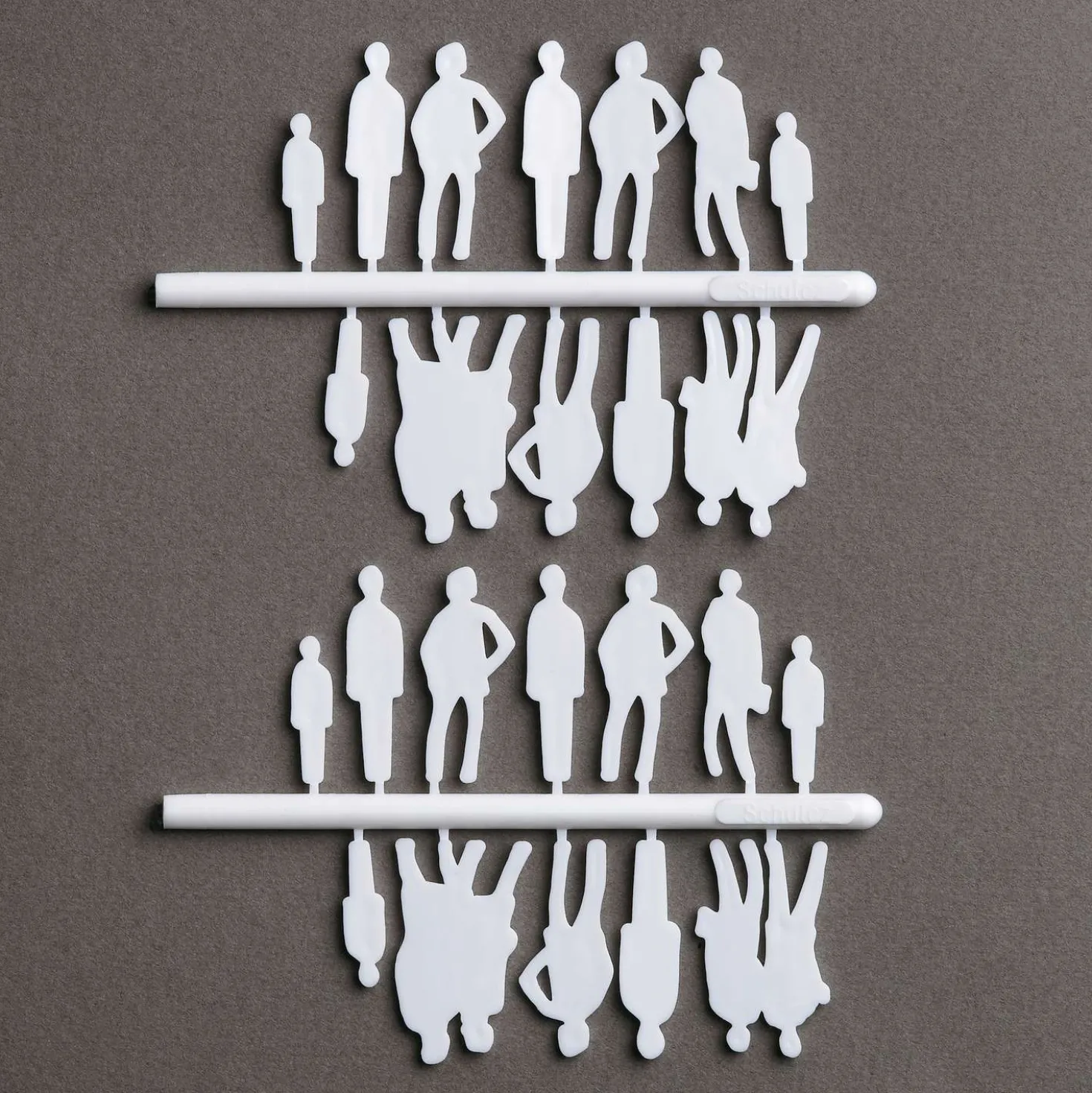 Miniaturen "Silhouettenfiguren" Modellbau-Zubehör